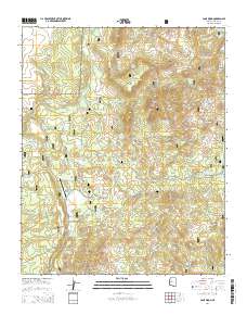 Camp Wood 2014 topographic map thumbnail