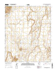 Campbell Francis Wash 2014 topographic map thumbnail