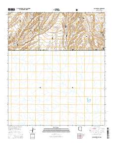Campini Mesa 2014 topographic map thumbnail