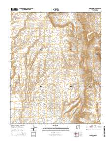 Cane Springs SE 2014 topographic map thumbnail