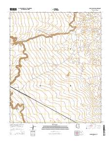Canyon Diablo 2014 topographic map thumbnail