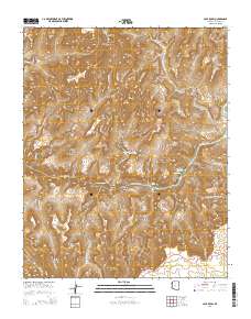 Cape Royal 2014 topographic map thumbnail