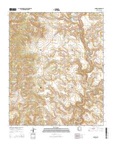 Carrizo 2014 topographic map thumbnail