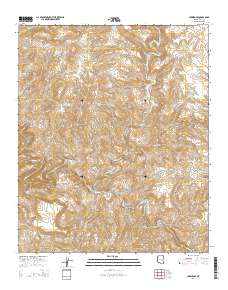 Carrizo SE 2014 topographic map thumbnail