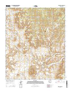 Cedar Creek 2014 topographic map thumbnail