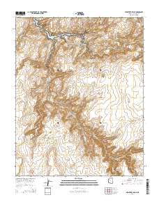 Cedar Tree Bench 2014 topographic map thumbnail