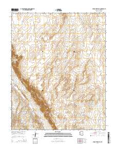Cedar Tree Hills 2014 topographic map thumbnail