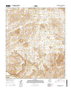 Centennial Wash 2014 topographic map thumbnail