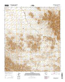 Cerro Colorado 2014 topographic map thumbnail