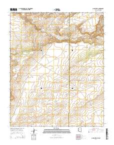 Chafin Well 2014 topographic map thumbnail