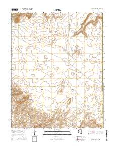 Chaiyahi Rim NE 2014 topographic map thumbnail