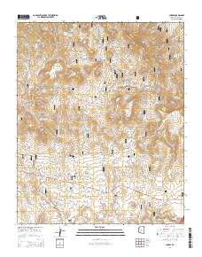 Cherry 2014 topographic map thumbnail