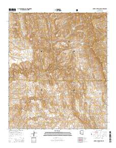 Cherry Spring Peak 2014 topographic map thumbnail