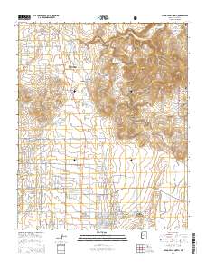Chino Valley North 2014 topographic map thumbnail