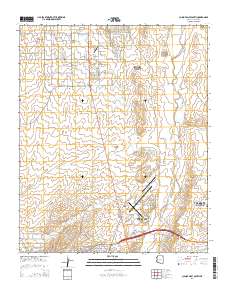 Chino Valley South 2014 topographic map thumbnail
