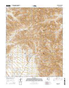 Chloride 2014 topographic map thumbnail