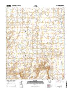 Ganado Mesa SW 2014 topographic map thumbnail