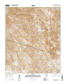 Garfias Mountain 2014 topographic map thumbnail
