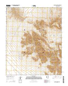 Garnet Mountain 2014 topographic map thumbnail