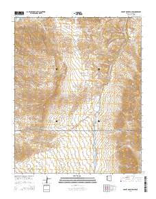 Garnet Mountain NW 2014 topographic map thumbnail