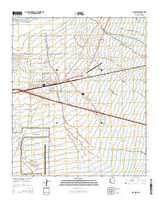 Gila Bend 2014 topographic map thumbnail