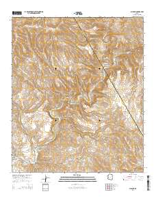 Gila Box 2014 topographic map thumbnail