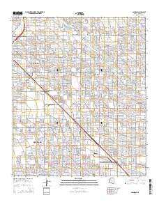 Glendale 2014 topographic map thumbnail