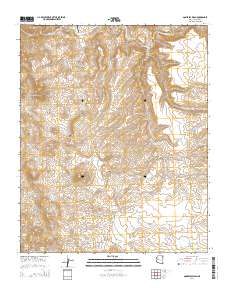 Gonzales Wash 2014 topographic map thumbnail