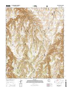 Grama Draw 2014 topographic map thumbnail