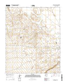 Grand Falls SE 2014 topographic map thumbnail