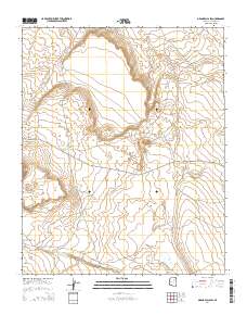 Grand Falls SW 2014 topographic map thumbnail