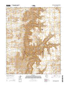 Grand Gulch Bench 2014 topographic map thumbnail