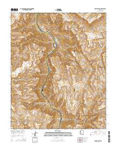Granite Park 2014 topographic map thumbnail