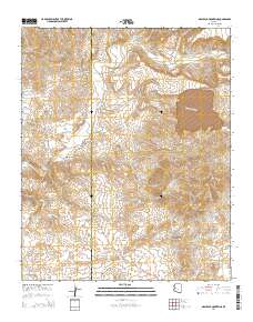 Grayback Mountains 2014 topographic map thumbnail