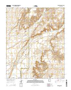 Greasewood 2014 topographic map thumbnail