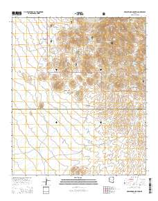 Greasewood Mountain 2014 topographic map thumbnail