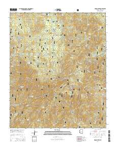Groom Creek 2014 topographic map thumbnail