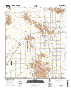 Haley Hills 2014 topographic map thumbnail