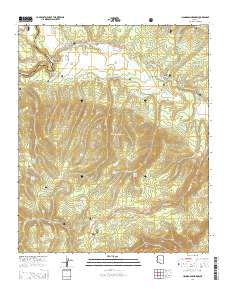 Hannagan Meadow 2014 topographic map thumbnail