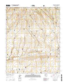Harbison Tank 2014 topographic map thumbnail