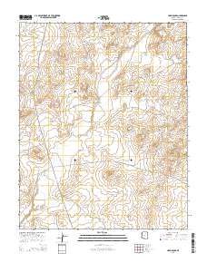 Hard Rocks 2014 topographic map thumbnail