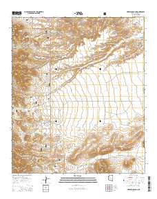 Harrison Canyon 2014 topographic map thumbnail