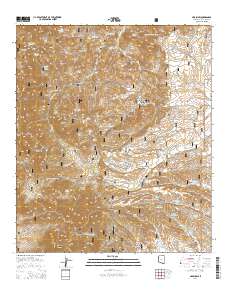 Harshaw 2014 topographic map thumbnail