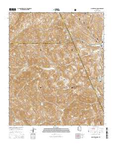 Haunted Canyon 2014 topographic map thumbnail