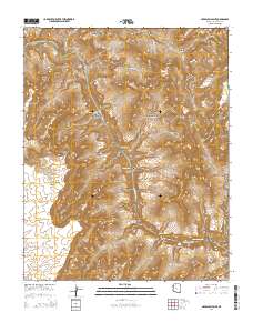 Havasupai Point 2014 topographic map thumbnail