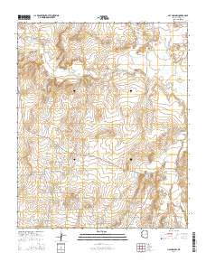 Hay Hollow 2014 topographic map thumbnail