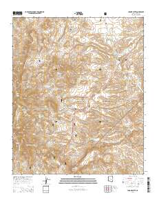 Chrome Butte 2014 topographic map thumbnail