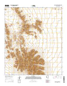 Chupan Mountain 2014 topographic map thumbnail