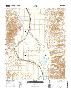 Cibola 2014 topographic map thumbnail