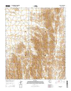 Cibola SE 2014 topographic map thumbnail